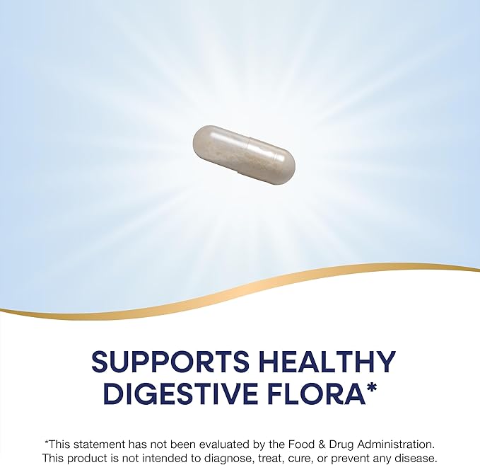 Nature's Way Primadophilus Bifidus Probiotic, Supports Digestive Flora*, 5 Billion Live Probiotic Cultures per Capsule, Lactobacilli, Bifidobacteria, 180 Capsules (Packaging May Vary)