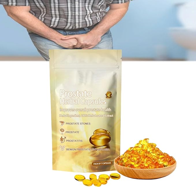 FemiPure Natural Prostate Herbal Capsules, 7pcs/Bag Femipure Prostate Natural Herbal Capsules, Prostate Natural Herbal Capsules (1pcs)