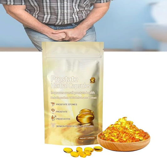 FemiPure Natural Prostate Herbal Capsules, 7pcs/Bag Femipure Prostate Natural Herbal Capsules, Prostate Natural Herbal Capsules (1pcs)