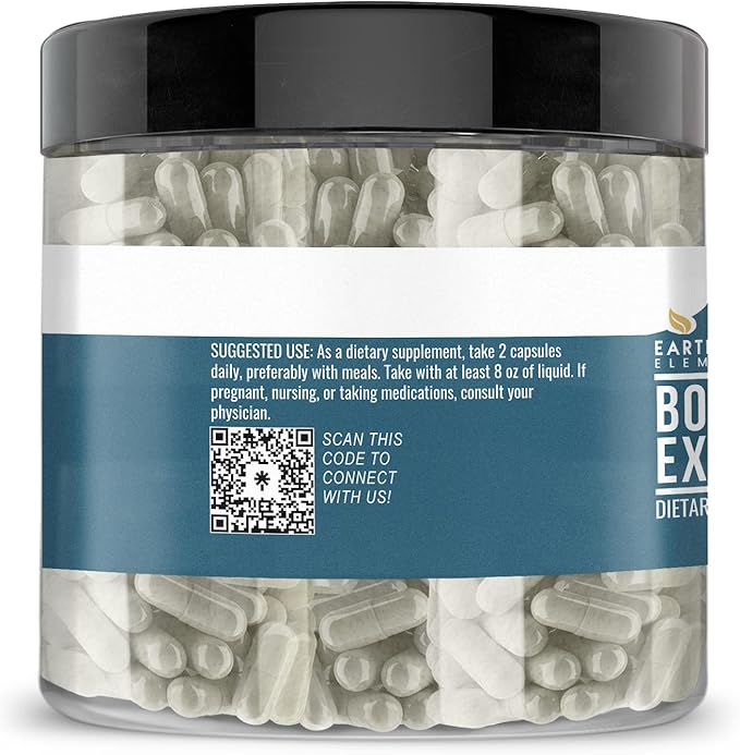 Earthborn Elements Boswellia Serrata Extract 200 Capsules, Pure & Undiluted, No Additives