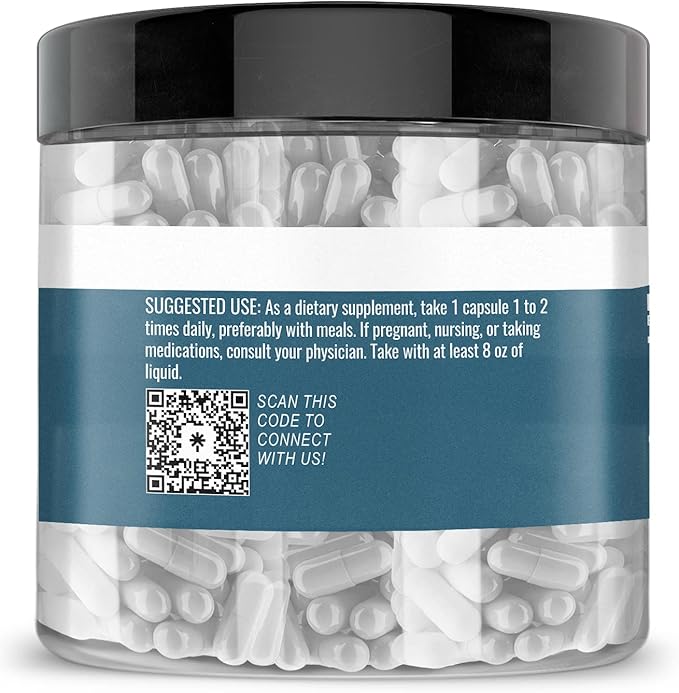 Earthborn Elements Bromelain 200 Capsules, Pure & Undiluted, No Additives