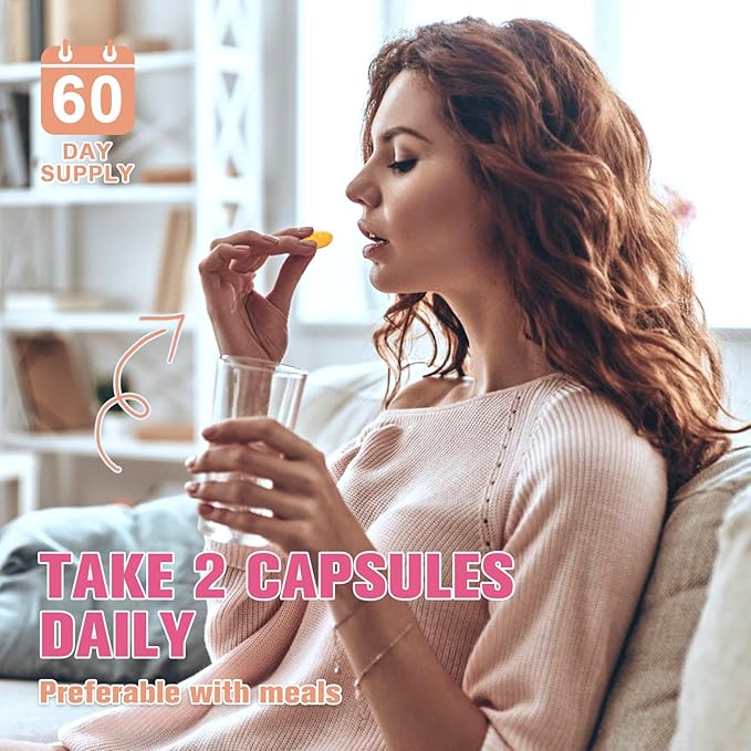 Magnesium Glycinate 500mg Capsules, High Absorption Pure Magnesium Glycinate Supplements Softgels for Men & Women, Support Energy, Muscle & Joint Function, Non-GMO, Vegan, 120 Count