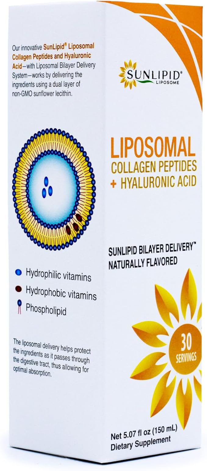 Liposomal Collagen Peptides + Hyaluronic Acid, 150 mL, Liposome