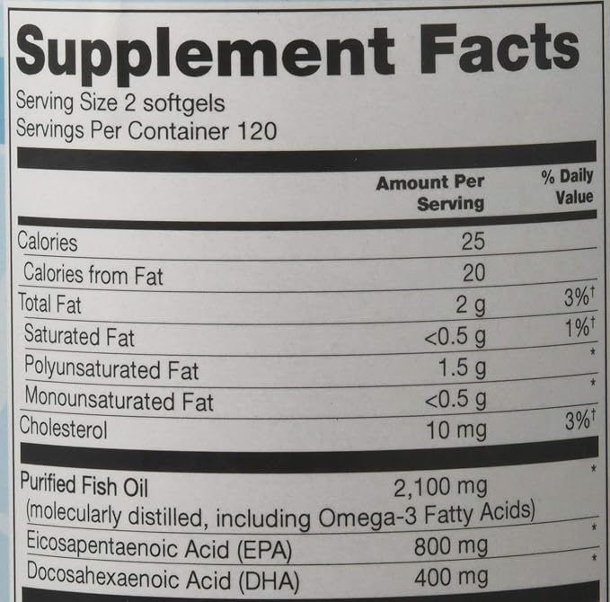 Vitacost Synergy Mega EFA® Mini Gels - 1200 mg per serving Omega 3 EPA & DHA Natural Strawberry -- 240 Softgels