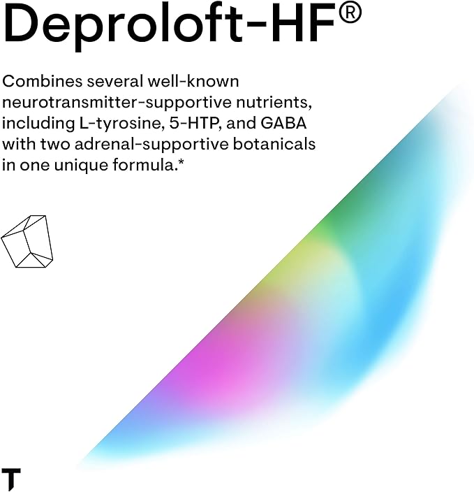 THORNE Emotion Balance Support (Formerly Deproloft-HF) - Botanical Supplement for Positivity and Stress Management* - 120 Capsules