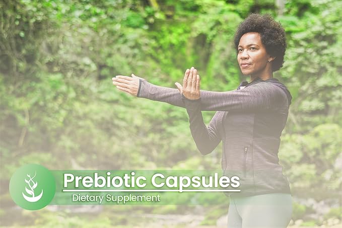 PURE ORIGINAL INGREDIENTS Prebiotic, (100 Capsules) Always Pure, No Additives Or Fillers, Lab Verified