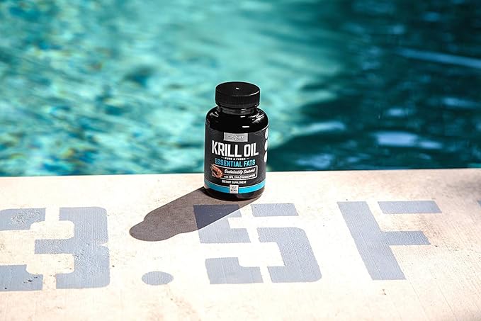 ONNIT Antarctic Krill Oil Soft Gels, Dietary Supplement with Omega-3s, EPA, DHA, Astaxanthin and Phospholipids to Support Coginitive, Cardiovascular and Joint Health, 1000mg Per Serving, 60 Count