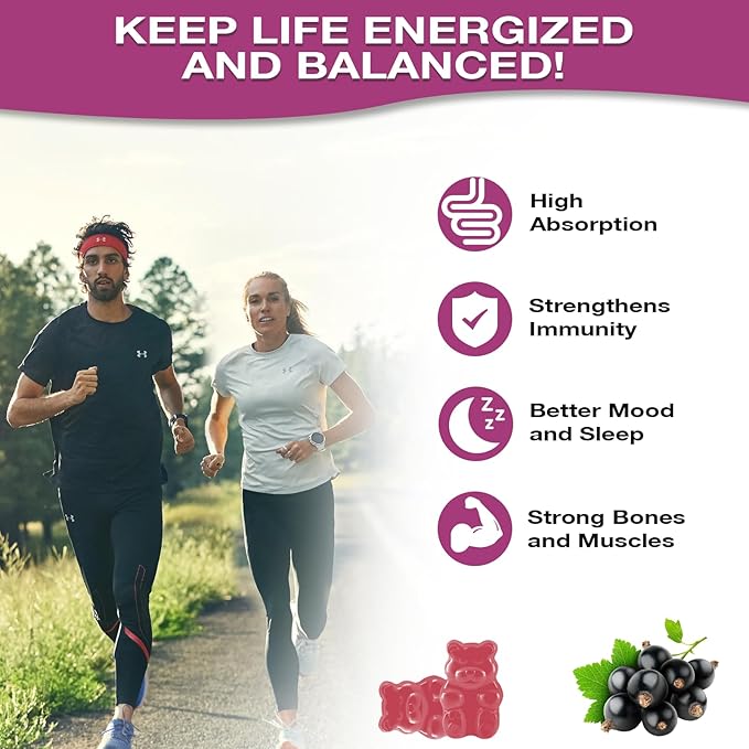 Glucosamine Chondroitin Supplements with MSM & Elderberry | Glucosamine Chondroitin Gummy for Women & Men | Glucosamine chondroitin Gummies Extra Strength | Joint Supplement | 1 Pack