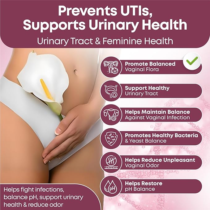 Dr. Wise Women’s Probiotic – 50 Billion CFUs – Digestive, Urinary & Vaginal Health Support – Immune Boost – Triple Action Formula – 60 Capsules – Made in USA