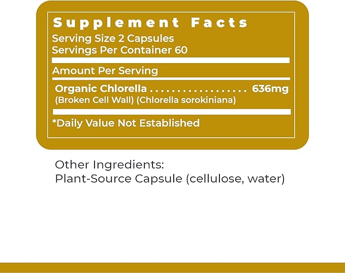 Premier Research Labs Medi Chlorella-FX - Chlorella Capsules, Chlorophyll Capsules, Organic Pills for Women & Men, Chlorophyll Supplement - 120 Vegetarian Capsules