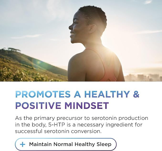 DR. EMIL NUTRITION 200 MG 5-HTP Plus with SAM-e to Maintain Normal Healthy Sleep and Create a Sense of Wellbeing - 5HTP Supplement with Vitamin B6-60 Vegan Capsules, 30 Servings