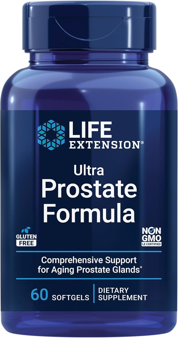 Life Extension Ultra Prostate Formula & Super Omega-3 Plus EPA/DHA Fish Oil