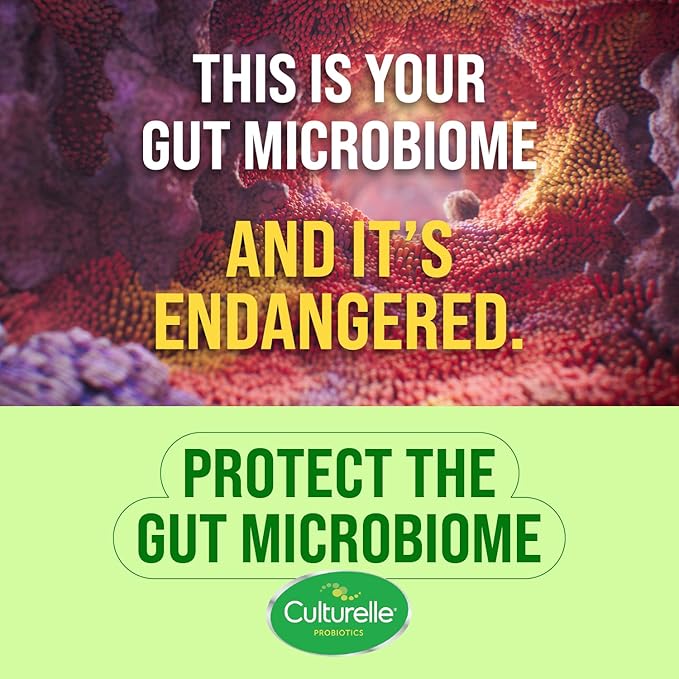 Culturelle Probiotics Ultimate Balance Probiotic for Use with Antibiotics - 20 Count – Probiotic Capsules Help Restore Good Bacteria Lost During Antibiotic Use & Contribute to A Healthy Immune System