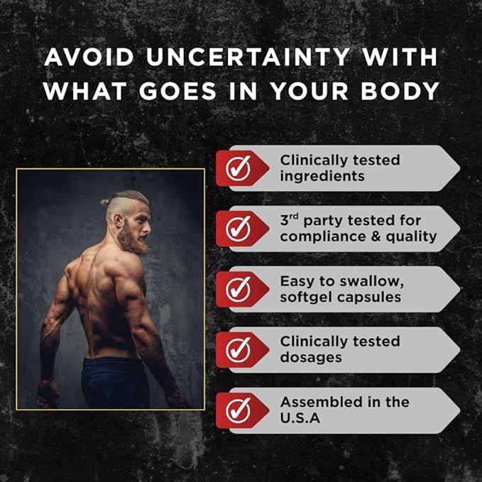 UNALTERED Belly Fat Burner for Men - Natural Weight Loss Pills to Support Reduced Body Fat, Preservation of Lean Muscle Mass, and a Healthy Metabolism - CLA Dietary Supplement - 90 Softgel Capsules
