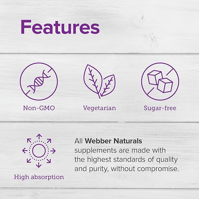 Webber Naturals Magnesium Citrate, 150 mg Per Capsule, 250 Capsules, High Absorption, Helps Support Bones, Teeth and Proper Muscle & Heart Function, Gluten & Dairy Free