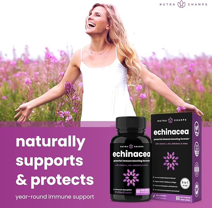 NutraChamps Elderberry and Echinacea Bundle