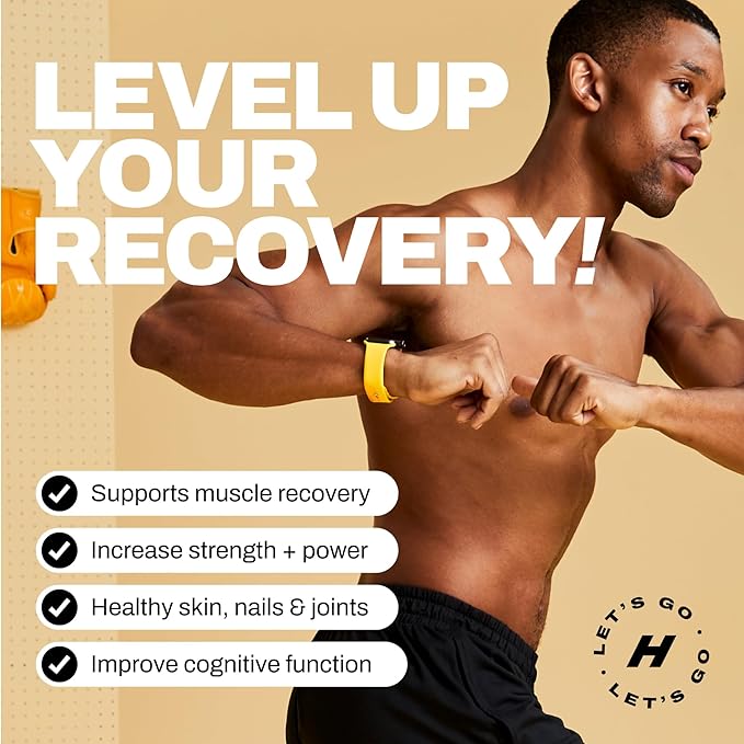 Harlo - Raspberry Salt Electrolyte Drink Mix with Bovine Collagen & Creatine- Creatine Monohydrate Powder - Energy Drink Powder - Pre Workout Powder - Sugar Free Energy Drinks - Post Workout Recovery