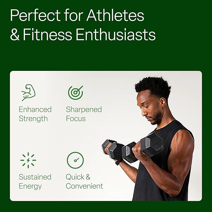 Creatine Monohydrate Gummies for Women & Men - 5g Creatine with Taurine & B12 for Energy, Muscle & Focus | Vegan, Sugar Free, Gluten-Free | Creatine Monohydrate | 120 ct Green Apple