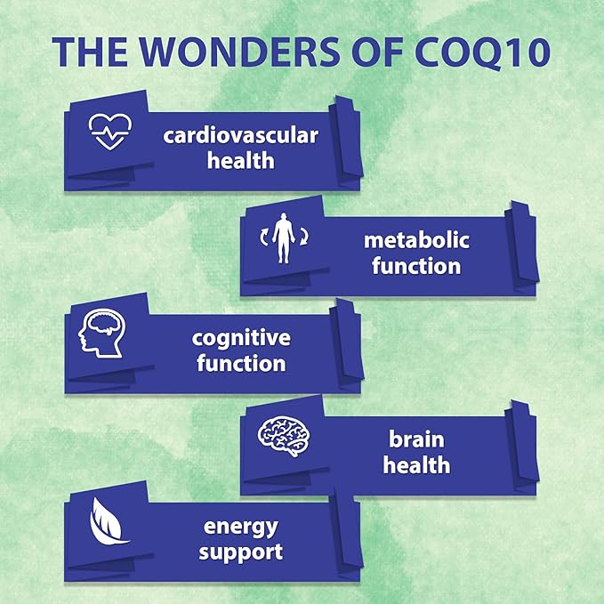 CoQ10 600mg Softgels | High Absorption CoQ10 Ubiquinol Supplement | Reduced Form Enhanced with Vitamin E & Omega 3 6 9 | Antioxidant Powerhouse Good for Health| 240 Softgels