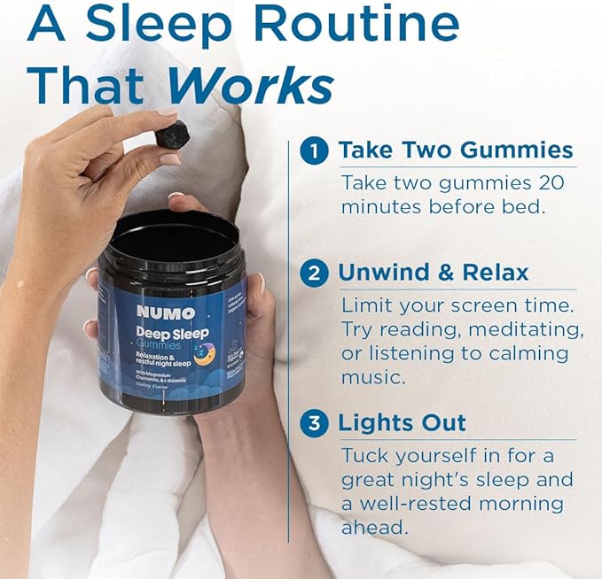 Numo Complete Health Restoration Bundle - Sleep Gummies, Apple Cider Vinegar Gummies, Elderberry Gummies