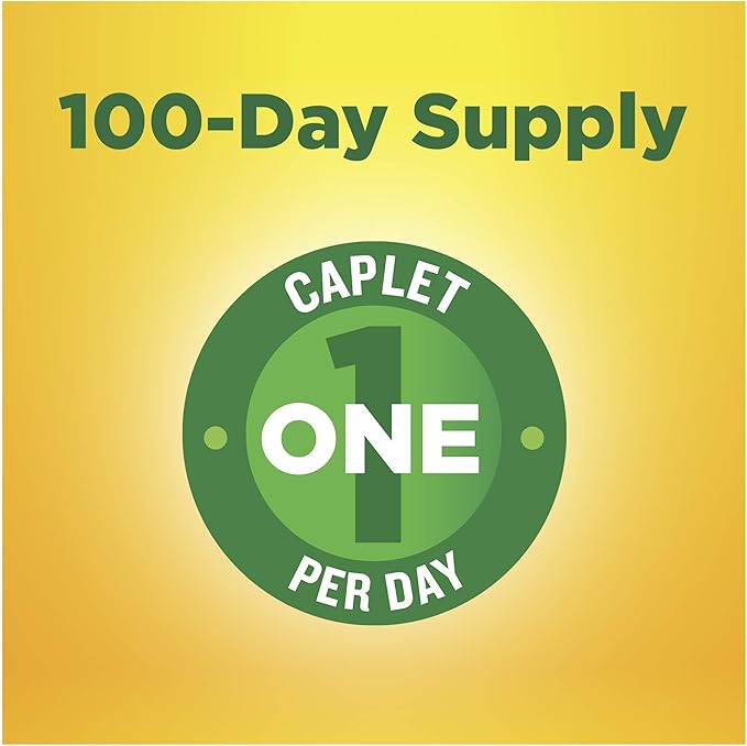 Nature Made Vitamin C 500 mg Caplets 100 Ct (Pack of 4)