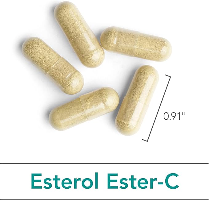 Nutricology Esterol Ester-C - Vitamin C 1350mg Supplement, Immune Support, Calcium Ascorbate with Bioflavonoids, Ascorbic Acid, Rutin, Quercetin, Vegan Capsules - 200 Count