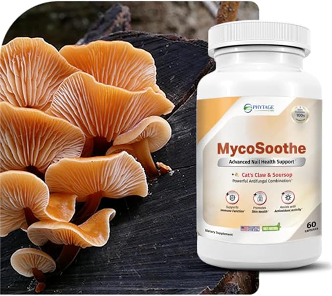 MycoSoothe Advanced Hair, Skin, Nail & Immunity Support Formula - 60 Capsules