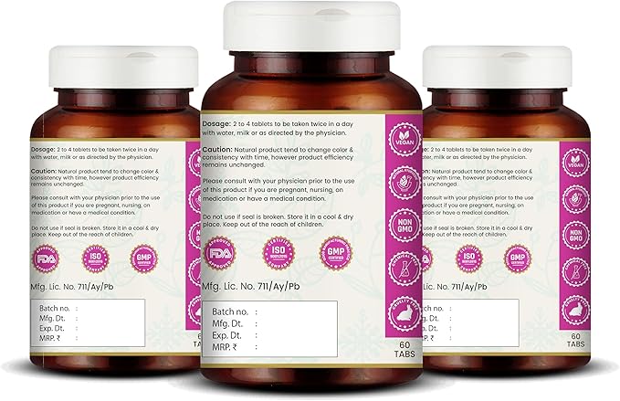 Kanchnar Guggulu - Ayurvedic Supplement for Thyroid | Hormonal Balance for Women | Reduces Joint and Muscles Pain | for Swollen Lymph Nodes | 60 Tablets (180)