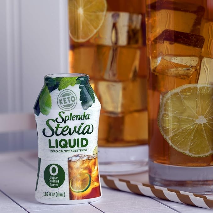 SPLENDA Stevia Liquid Zero Calorie Sweetener Drops, 1.68 Ounce Bottle (Pack of 2)