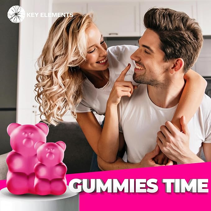 Natural Reishi Mushroom Gummies & L Theanine with Ashwagandha - Potent Mushroom Supplements for Immune Support, Stress Relief & Improve Sleep Gummies - Ashwagandha Gummies for Women & Men