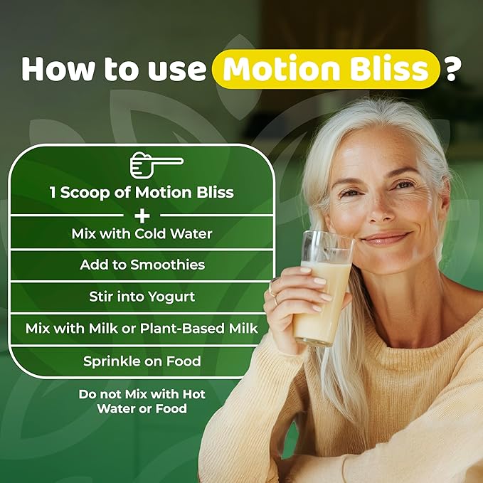 Motion Bliss Joint Supplements for Men & Women - Joint Health Support - with NEM, Calcium, Boswellia Serrata Extract, Collagen & More - 3.67 Oz - 30 Servings - Citrus Zest Flavor