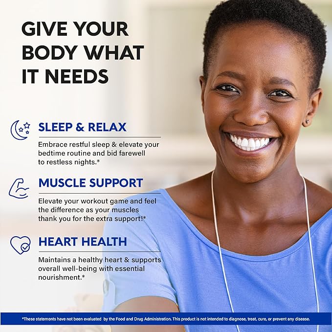 Magnesium Citrate Capsules 1000mg | High Absorption Supplement - Sleep, Muscle & Heart Support - Vegan | Non-GMO - Made in USA - As Powder | Pills | Tablets - 240 Capsules, 4 Month Supply