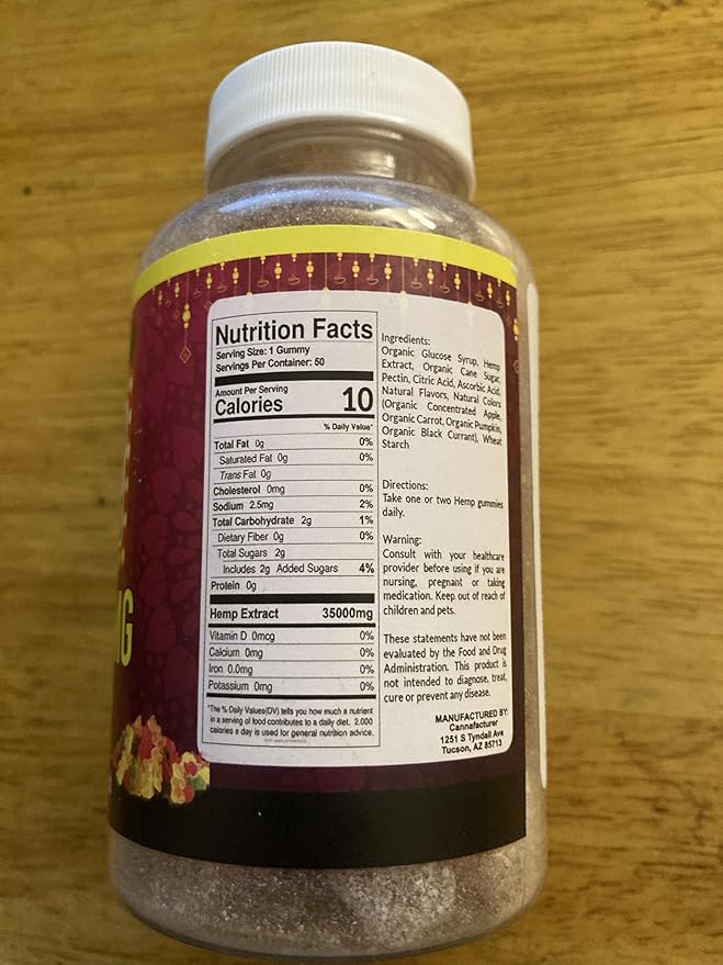 High Potency Organic Hemp Gummies Adults Vegan Infused Earthmed Natural Oil Gummy Blissful Aura Extra Strength Vitamin E Premium Omega 3 6 8 9