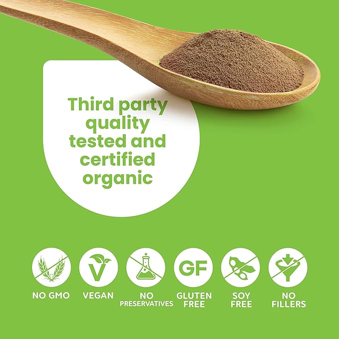 Certified Organic He Shou Wu - Large 5oz Bag of 30:1 Concentrated-Fo-ti - Organic Foti Extract- Fo ti He Shou Wu Organic (Pack of 5-25 Ounces)