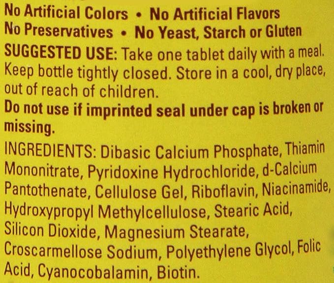 Nature Made Time-Release Balanced B-100, 60 Tablets (Pack of 2)