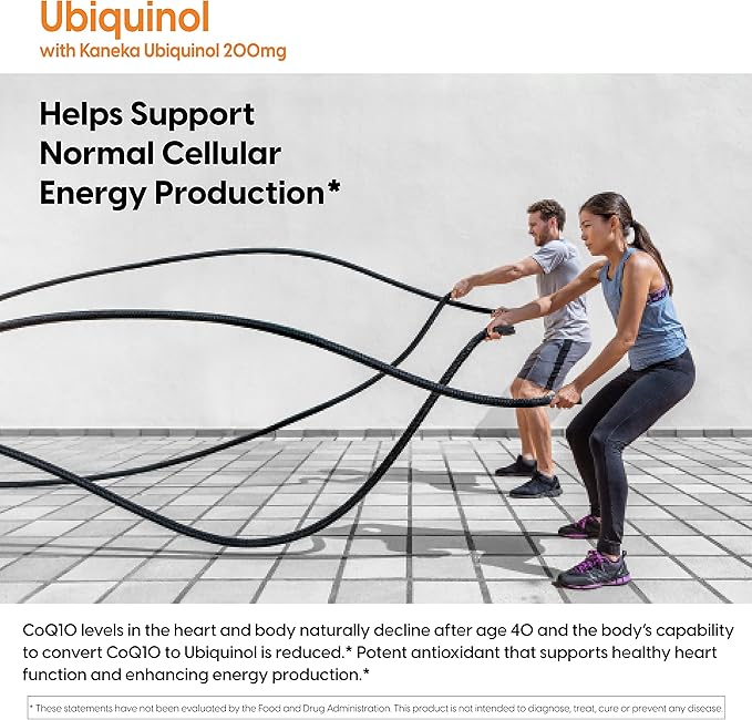 Doctors Best Ubiquinol, Reduced-Form Coenzyme Q1, Non-GMO, Gluten Free, Soy Free 120 Softgels