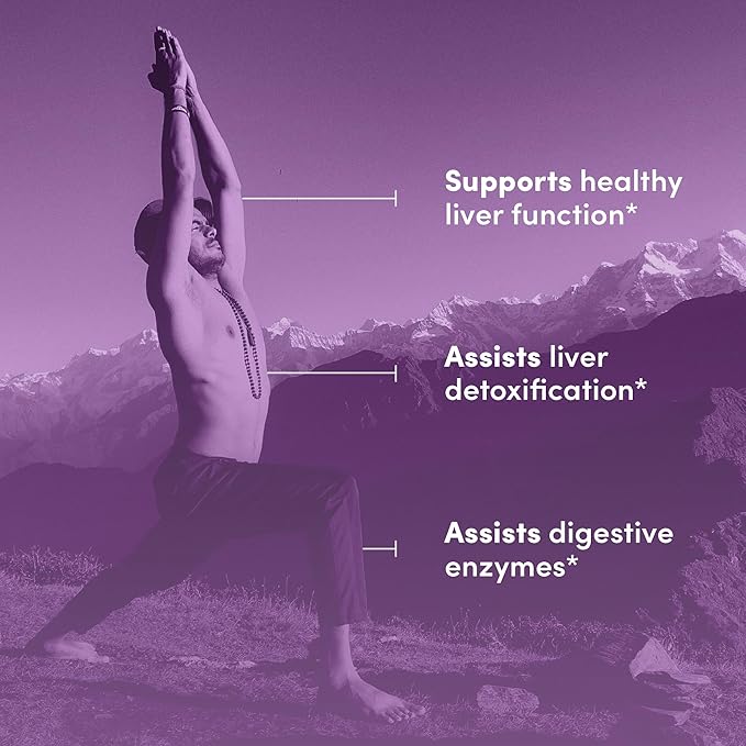 Liver Cleanse Detox & Repair - Liver Health Support Supplement - with Milk Thistle, Berberine, Beet Root Powder, Turmeric, Ginger, Dandelion Root, Artichoke, Grape Seed Extract & More - 60 Capsules