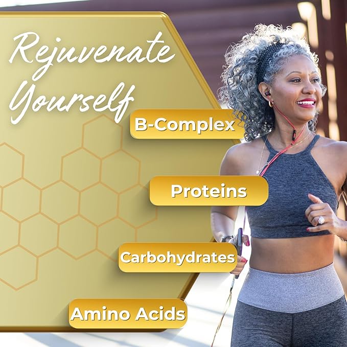 Bee Bread & Royal Jelly Capsules Natural Superfood Bundle