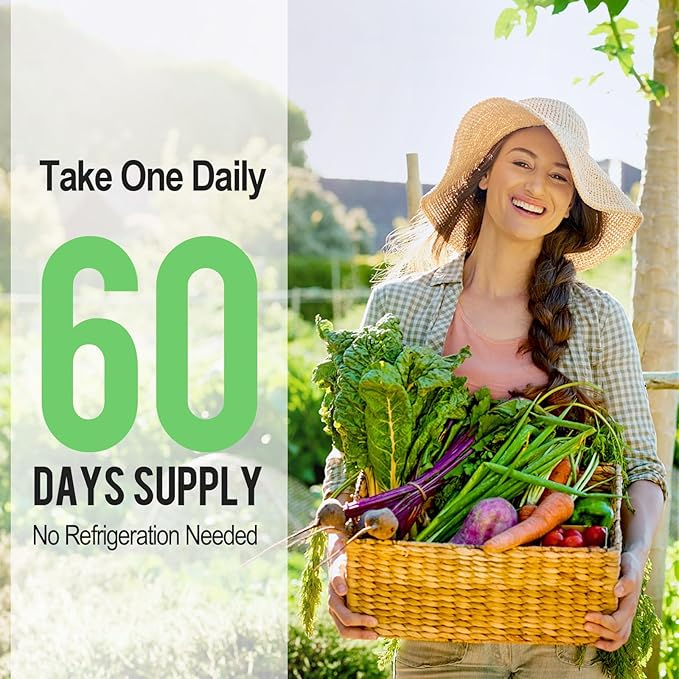 Probiotics for Women & Men - 300 Billion CFU, 24 Strains Probiotics + 15 Organic Herbs Prebiotics for Digestive, Gut Health, Immune, Constipation, Diarrhea & Whole-Body Health - 8 Months Supply