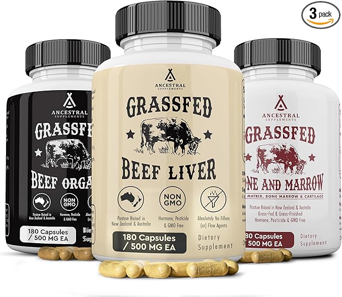 Ancestral Supplements Beef Organs and Stack Variation (Organs Starter Pack)