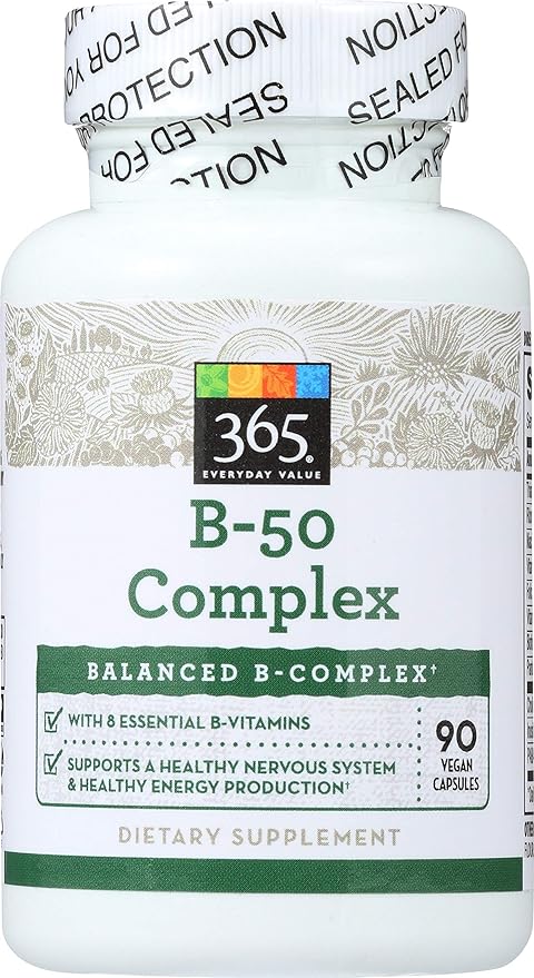 365 Everyday Value, B – 50 Complex, 90 ct, Packaging May Vary