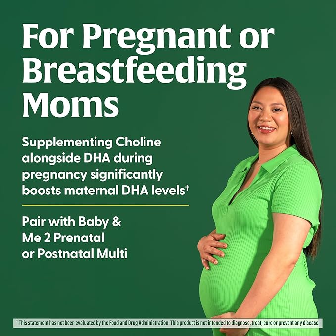 MEGAFOOD Baby & Me 2 DHA & Choline Prenatal, 60 CT