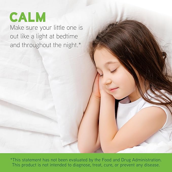 DAVINCI Little Children’s Bundle: Calm (Fruit Punch, 1oz) & Focus Chewable (Orange, 90 Tabs) - Helps Support Brain Health & Sleep for Kids*
