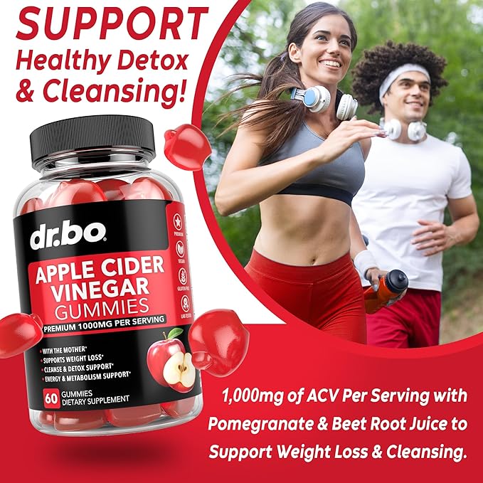 Multi Collagen Peptides & ACV Gummies - Type I, II, III, V, & X Multi Collagen for Women & Men Complex Capsules for Skin, Hair & Nails - ACV Apple Cider Vinegar Gummies to Detox, Cleansing, Digestion