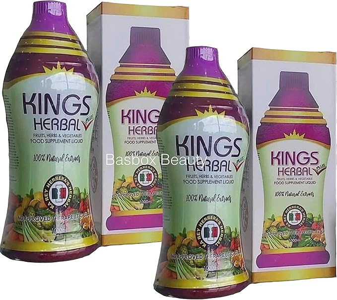 Plus Food Supplement 1000ml, Fruits, Herbs & Vegetable Fusion (2 Bottles)