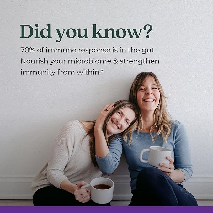 New Chapter All-Flora™ Probiotic Dual Immunity, Clinical-Strength Ingredients - Highly Concentrated Probiotics for Active Immune Support & Gut Health + Immune-Boosting Fermented Postbiotics, 30 ct