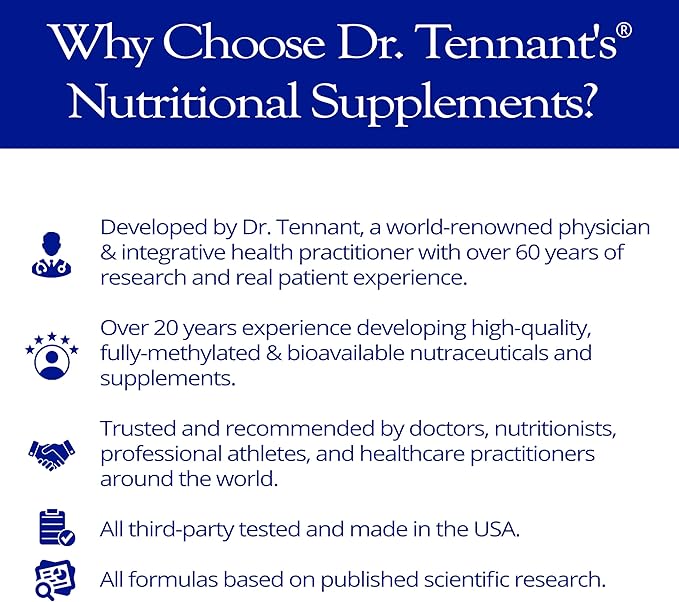 Dr. Tennant's Digestive Enzymes | GERD, Heartburn & Acid Reflux Relief | Supports Gut Health & Bloating Relief | 2X DPP-IV Enzyme for Gluten Digestion | 200 Capsules