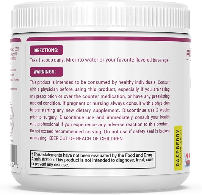 PEScience Complete-GI Gut Health Powder, Raspberry, Probiotics for Women and Men, Digestive Enzymes, Prebiotic Fiber, L Glutamine, Zinc Carnosine, 30 Servings