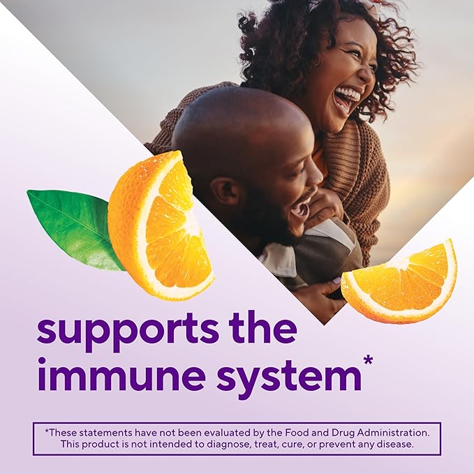 Vitafusion Power C Gummy Immune Support* with Vitamin C, Delicious Orange Flavor, 63ct (21 Day Supply)
