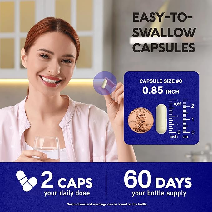 Apigenin 100mg - Apigenin Supplement for Sleep Support with L-Theanine & Magnesium - Sleep, Stress Relief & Relaxation Support for Adults - Naturally Derived from Chamomile - 120 Vegan Capsules